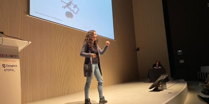 Tomasa Hernández y Carlos Gimeno han inaugurado la sede en Zaragoza del proyecto europeo STEAMbrace