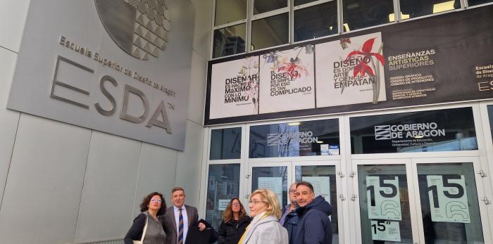 El director general de Planificación, Centros y FP, Luis Mallada, ha inaugurado las jornadas de diseño.