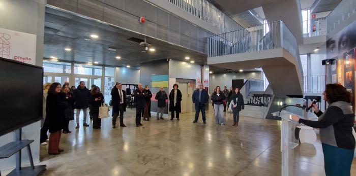 El director general de Planificación, Centros y FP, Luis Mallada, ha inaugurado las jornadas de diseño.
