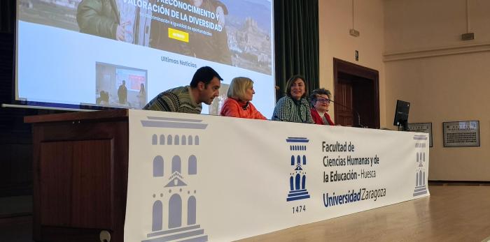A la presentación del proyecto ha asistido la directora general de Igualdad de Oportunidades, María Victoria Alquézar