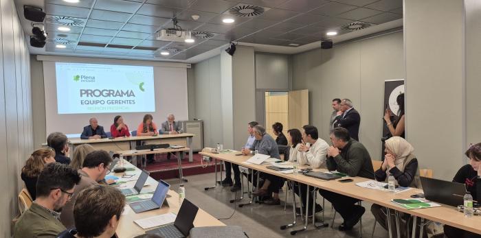 La reunión de trabajo se ha desarrollado en el centro Joaquín Roncal de Zaragoza