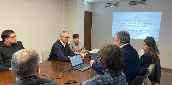 Presentación en Alcañiz de los resultados hasta ahora de la investigación del Plan de Prevención, Vigilancia y Control de las enfermedades transmitidas por vectores en Aragón.