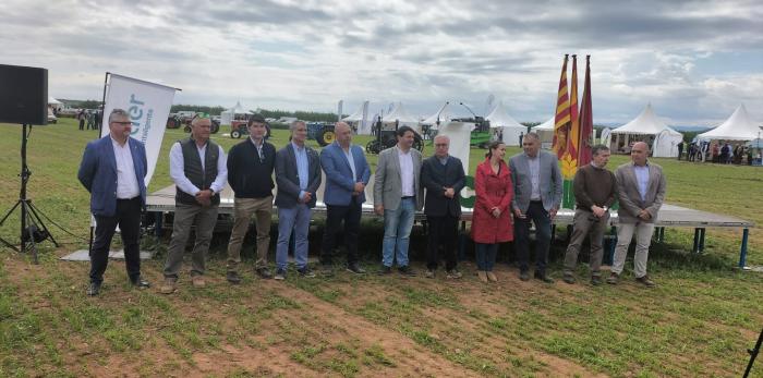 Javier Rincón durante la Jornada Cultiva Alcañiz 2025