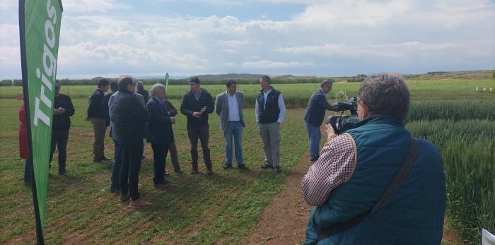 Javier Rincón durante la Jornada Cultiva Alcañiz 2025