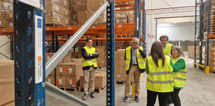 Imagen de la visita a Lacor Textil