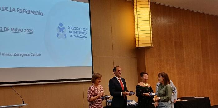 Entrega de los Premios de Investigación Ángel Andía Leza del Colegio de Enfermería de Zaragoza
