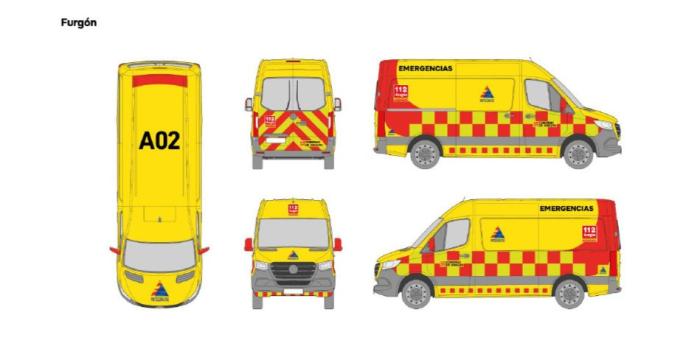 Nueva imagen corporativa para los vehículos de emergencias