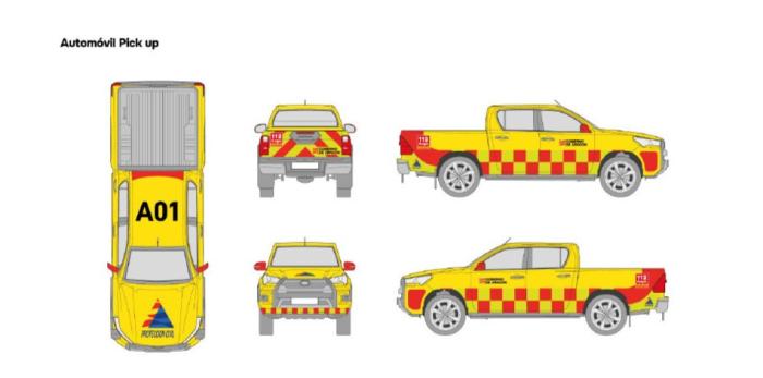 Nueva imagen corporativa para los vehículos de emergencias