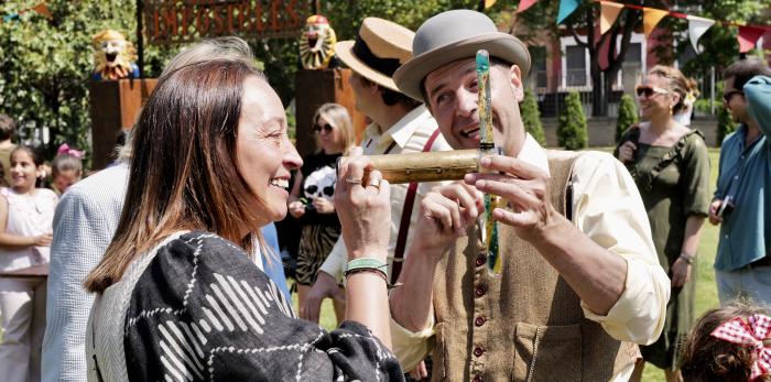 Este domingo los Jardines del Pignatelli han recibido a más de 2.000 familias en el Día de las Familias