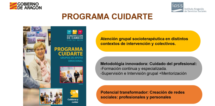 El programa CuidArte forma parte de los servicios del IASS