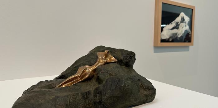 Presentación de la exposición ‘Serrano ante Goya. Entretenimientos en el Prado’.
