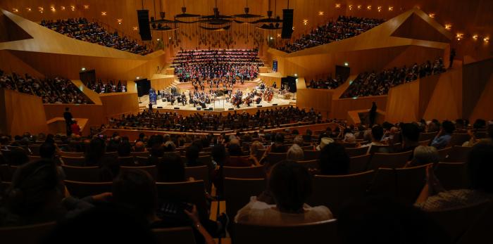 Imagen del artículo Bancalero subraya que iniciativas como el concierto '1000 Cantando por la depresión' visibilizan la importancia de la salud mental