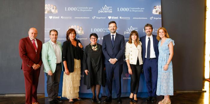 Image 2 of article Bancalero subraya que iniciativas como el concierto '1000 Cantando por la depresión' visibilizan la importancia de la salud mental