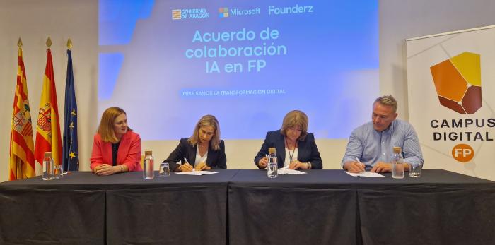 El acuerdo se ha rubricado en el Campus Digital de FP.