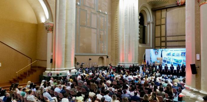 El Día de la Educación se ha celebrado en la Sala de la Corona del Edificio Pignatelli.