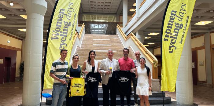 Presentación del evento Women Cycling Days.