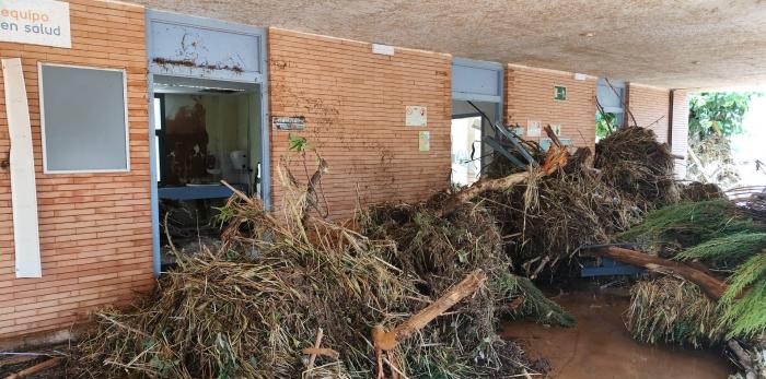 Destrozos en Azuara por la tormenta
