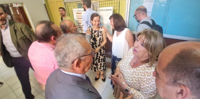 La consejera ha participado en el acto de fin de curso del CPIFP Corona de Aragón.