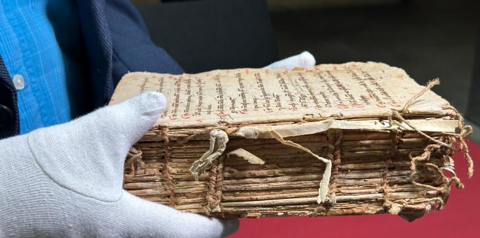 El códice recuperado se depositará en el Archivo Histórico Provincial de Teruel.
