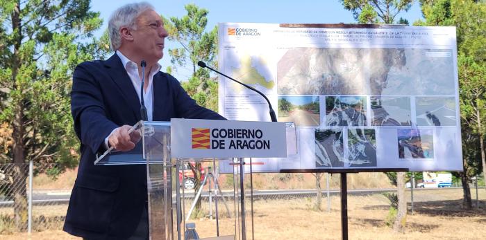 Image 2 of article El Gobierno de Aragón renueva 12 kilómetros de la A-1503 que vertebra la Comarca del Aranda