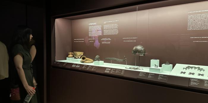 Inauguración de la exposición 'Alas para la guerra. Aratis y la Celtibéria', en el Museo Arqueológico Nacional.
