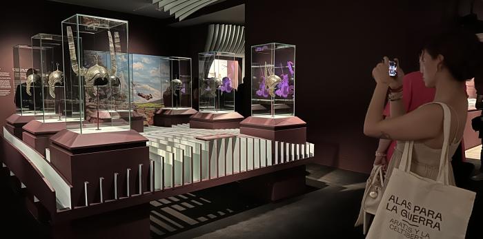 Inauguración de la exposición 'Alas para la guerra. Aratis y la Celtibéria', en el Museo Arqueológico Nacional.