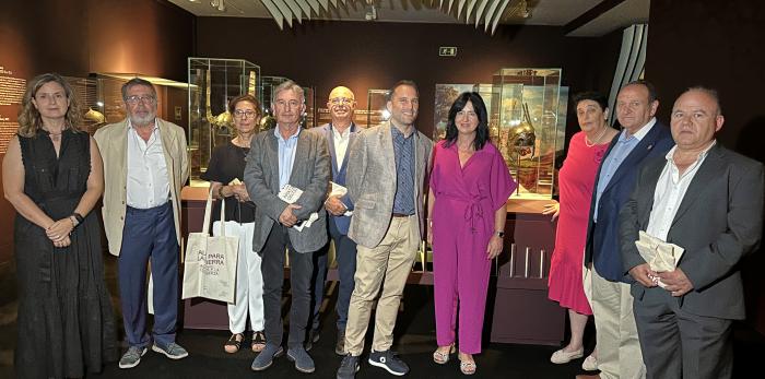 Inauguración de la exposición 'Alas para la guerra. Aratis y la Celtibéria', en el Museo Arqueológico Nacional.