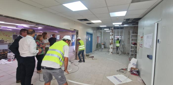 Image 3 of article Arrancan las obras para instalar cocinas in situ en una decena de centros educativos