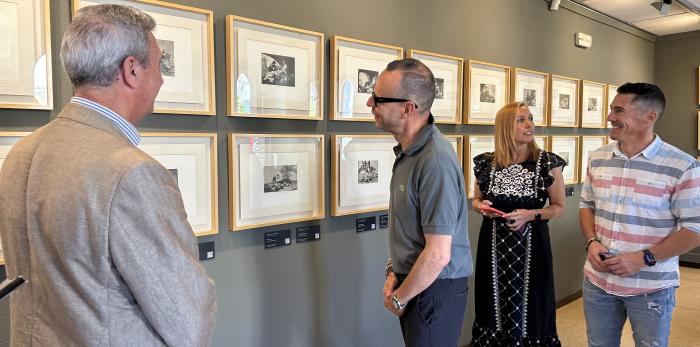 Inauguración de la exposición ‘Goya, testigo del horror: Los Desastres de la Guerra’ en el Archivo Histórico Provincial de Teruel.