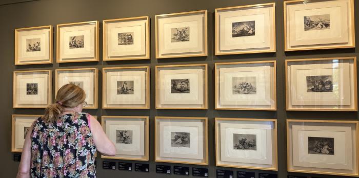 Inauguración de la exposición ‘Goya, testigo del horror: Los Desastres de la Guerra’ en el Archivo Histórico Provincial de Teruel.