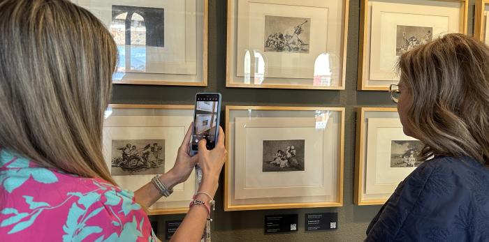 Inauguración de la exposición ‘Goya, testigo del horror: Los Desastres de la Guerra’ en el Archivo Histórico Provincial de Teruel.