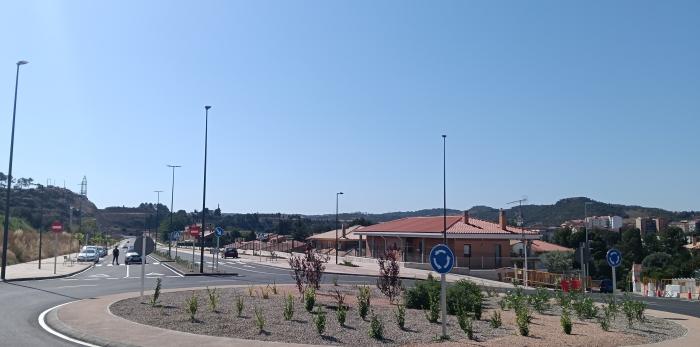 Visita a varias zonas del nuevo hospital de Alcañiz