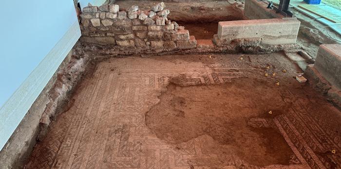 Visita este martes al yacimiento romano de La Malena, en Azuara.