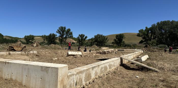Visita este martes al yacimiento romano de La Malena, en Azuara.