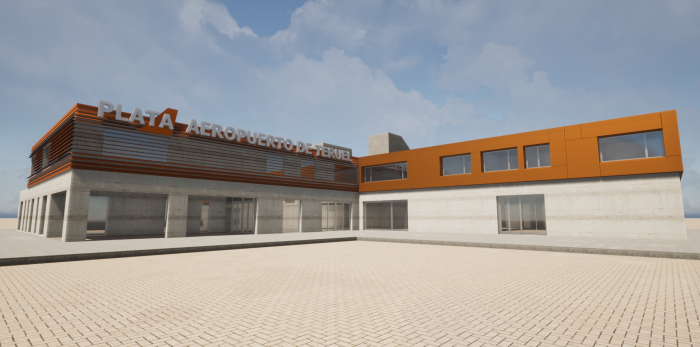 Imagen del artículo Comienzan las obras de ampliación de la terminal del Aeropuerto de Teruel para favorecer su expansión y crecimiento