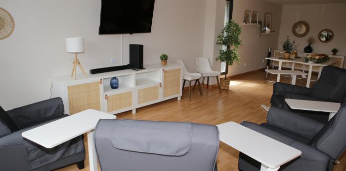 Imagen de la nueva sala multisensorial del CEE San Germán de Aspace