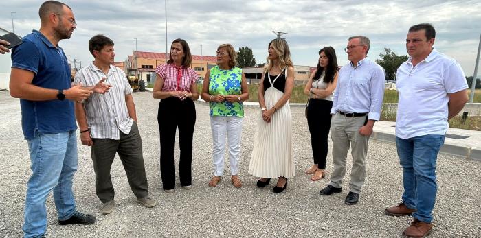 La vicepresidenta del Gobierno de Aragón ha visitado este miércoles Cella
