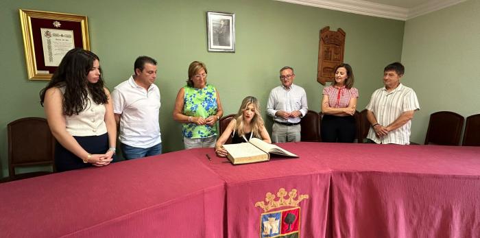 La vicepresidenta del Gobierno de Aragón ha visitado este miércoles Cella