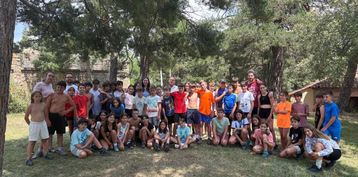 Éstas son imágenes de uno de los campamentos que ha tenido lugar este verano, en Orihuela