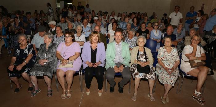La consejera Tomasa Hernández ha participado este domingo en el acto 'Memoria y Paz' en Belchite.