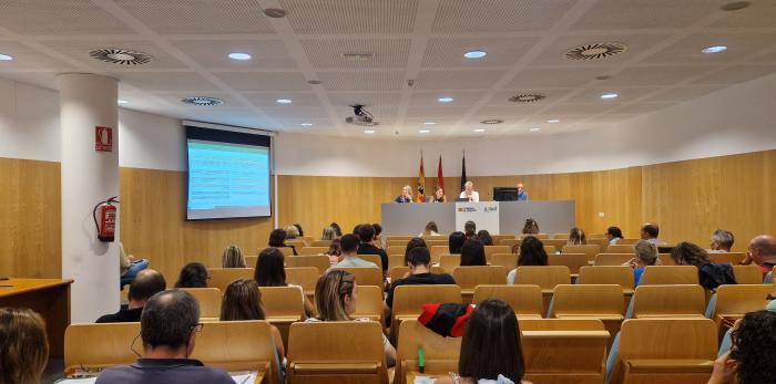 Acto de adjudicación de plazas de la oposición de la especialidad de Enfermería Familiar y Comunitaria en Aragón.