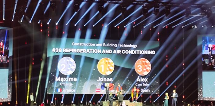 El aragonés Alex Caro Tello ha ganado la medalla de bronce en EuroSkills 2025