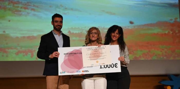 Acto de entrega de los I Premios HumanizAR y CuidAR por Aragón.