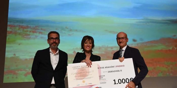 Acto de entrega de los I Premios HumanizAR y CuidAR por Aragón.