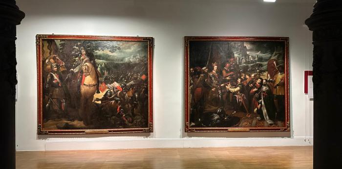 Presentación de la exposición ‘Teatro y pintura. Aragón y el ducado de Villahermosa’