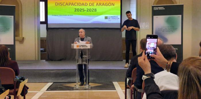 Coincidiendo con la presentación de este II Plan de la discapacidad de Aragón se ha reducido ya en un 50% de la lista de espera desde su punto máximo