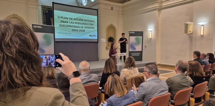 Coincidiendo con la presentación de este II Plan de la discapacidad de Aragón se ha reducido ya en un 50% de la lista de espera desde su punto máximo