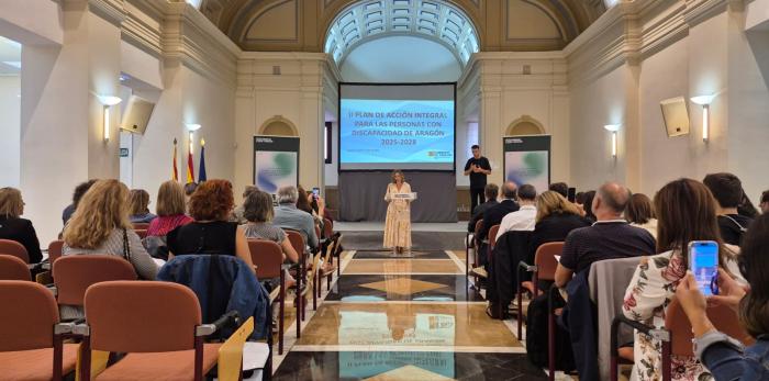 Coincidiendo con la presentación de este II Plan de la discapacidad de Aragón se ha reducido ya en un 50% de la lista de espera desde su punto máximo