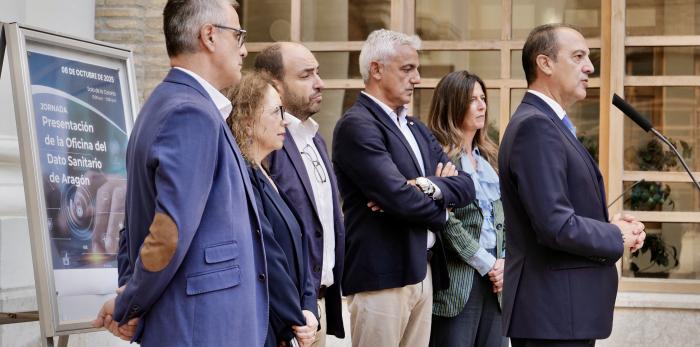 Acto de presentación de la Oficina de Dato de Salud en Aragón