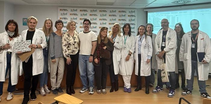 Algunos de los enfermeros especialistas en Geriatría y Pediatría que se incorporan esta semana a las nuevas plazas creadas por el SALUD.